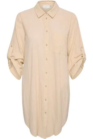 Kaffe Dames, Jurken, , Maat: 2XL Katoen