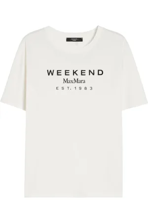 Max Mara Dames, Tops, Wit, Maat: S Katoen