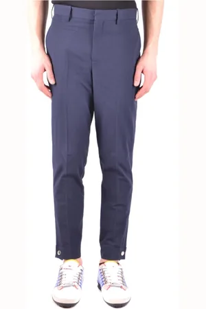 Neil Barrett Heren, Broeken, Blauw, Maat: L