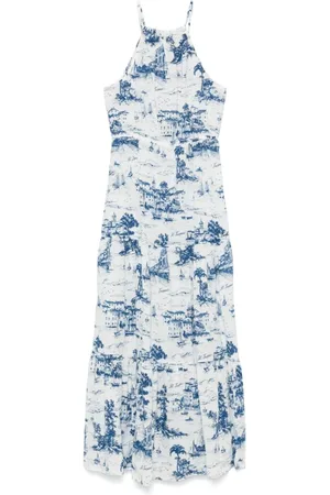 MC2 SAINT BARTH Dames, Jurken, Blauw, Maat: L