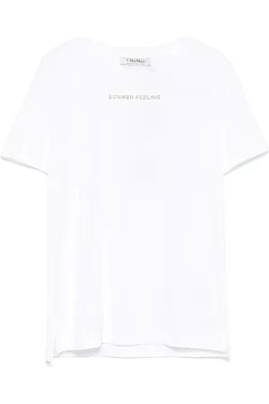 Max Mara Dames, Tops, Wit, Maat: M