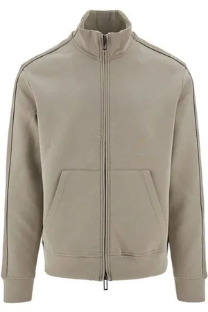 Emporio Armani Heren, Sweatshirts & Hoodies, Grijs, Maat: M