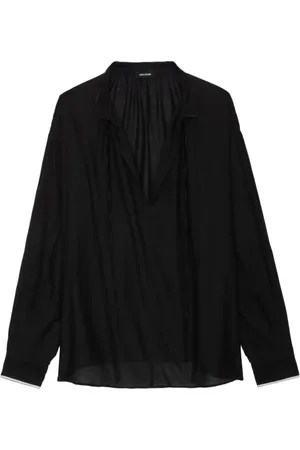 Zadig & Voltaire Dames, Blouses & Shirts, Zwart, Maat: XS