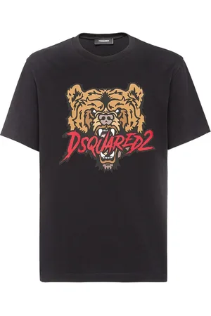 Dsquared2 Heren, Tops, Zwart, Maat: M