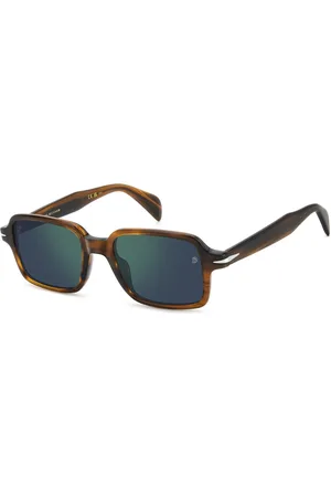 DB EYEWEAR BY DAVID BECKHAM Heren, Accessoires, Bruin, Maat: 51 MM