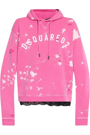 Dsquared2 Dames, Sweatshirts & Hoodies, Roze, Maat: S