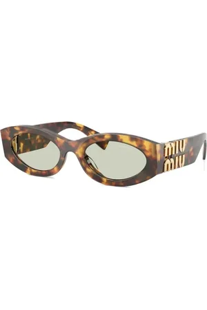 Miu Miu Dames, Accessoires, Bruin, Maat: 54 MM