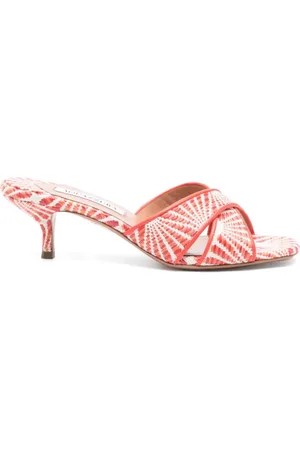 Aquazzura Dames, Schoenen, Rood, Maat: 40 EU