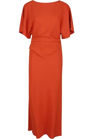 Staud Dames, Jurken, Oranje, Maat: XL