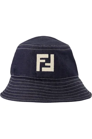Fendi Heren, Accessoires, Blauw, Maat: L Katoen