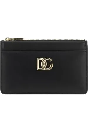 Dolce & Gabbana Dames, Accessoires, Zwart, Maat: ONE Size Leer