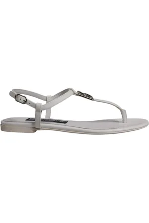 Dolce & Gabbana Dames, Schoenen, Wit, Maat: 37 EU Leer