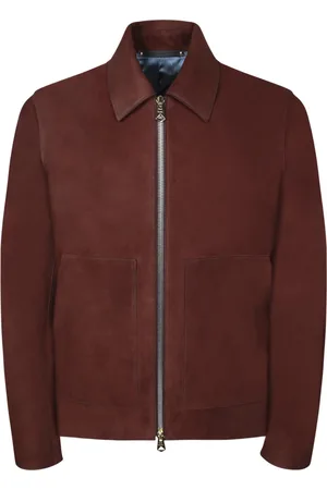 Paul Smith Heren, Jassen, Bruin, Maat: M Suède