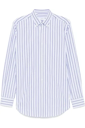 BRIONI Heren, Overhemden, Blauw, Maat: L