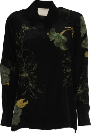 MOMONÍ Dames, Blouses & Shirts, Veelkleurig, Maat: XS Zijde