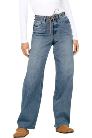 ONLY Dames, Jeans, Blauw, Maat: M