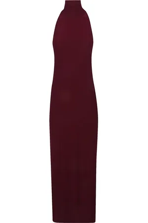 Norma Kamali Dames, Jurken, Paars, Maat: XS