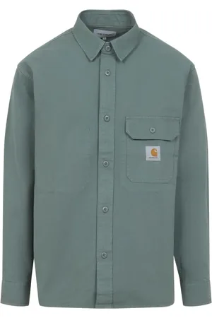 Carhartt Heren, Overhemden, Groen, Maat: L