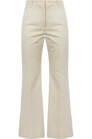Max Mara Dames, Broeken, , Maat: M Katoen