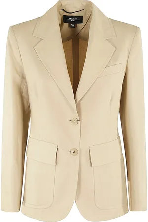 Max Mara Dames, Jassen, , Maat: M Katoen