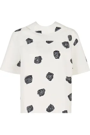 Marni Dames, Blouses & Shirts, Wit, Maat: S