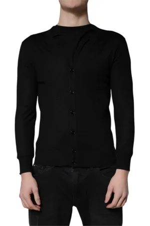 Dolce & Gabbana Heren, Truien, Zwart, Maat: XS Kasjmier