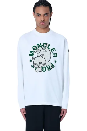 Moncler Heren, Tops, Wit, Maat: XL Katoen