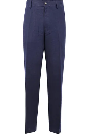 Michael Kors Heren, Broeken, Blauw, Maat: W34 L32 Linnen