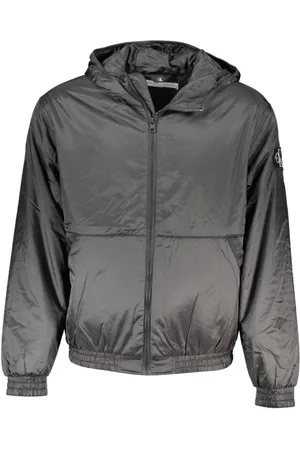 Calvin Klein Heren, Jassen, Zwart, Maat: XL Poliester
