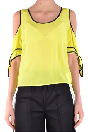 Pinko Dames, Tops, Geel, Maat: S