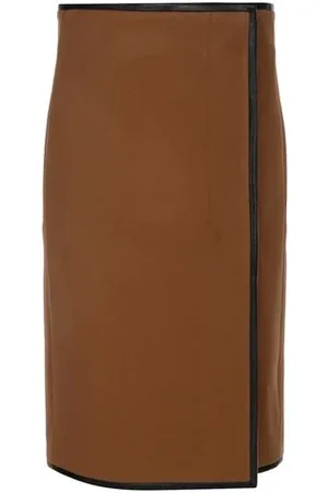 Saint Laurent Dames, Rokken, Bruin, Maat: XL