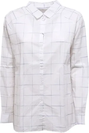 Barbour Dames, Blouses & Shirts, Wit, Maat: L Katoen