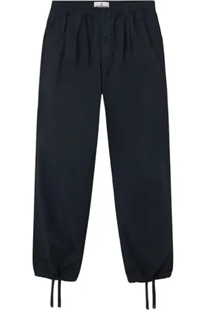 Stone Island Heren, Broeken, Blauw, Maat: W30 Katoen