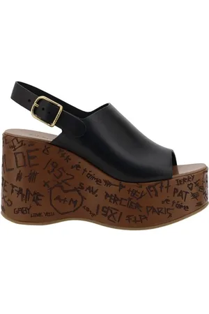 Chloé Dames, Schoenen, Zwart, Maat: 36 EU