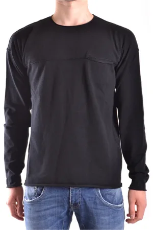 ISABEL BENENATO Heren, Tops, Zwart, Maat: M