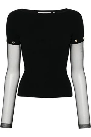 Sportmax Dames, Tops, Zwart, Maat: M