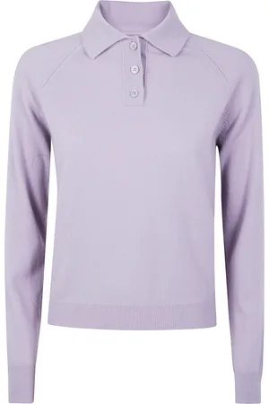 Maison Margiela Dames, Truien, Paars, Maat: M
