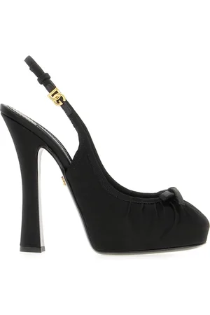 Dolce & Gabbana Dames, Schoenen, Zwart, Maat: 39 EU