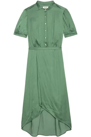 Zadig & Voltaire Dames, Jurken, Groen, Maat: L
