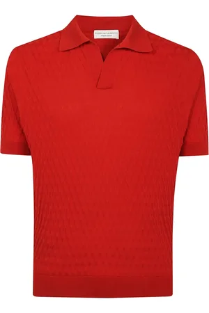FILIPPO DE LAURENTIIS Heren, Tops, Rood, Maat: L