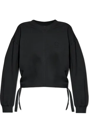 AllSaints Dames, Sweatshirts & Hoodies, Zwart, Maat: L Katoen