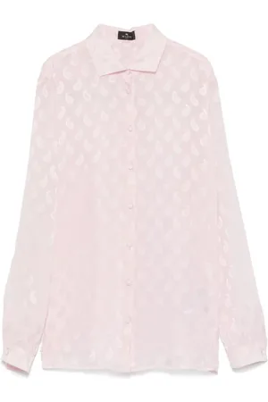 Etro Dames, Blouses & Shirts, Roze, Maat: L