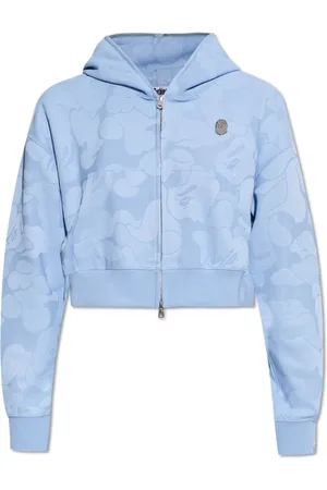 A Bathing Ape Dames, Sweatshirts & Hoodies, Blauw, Maat: S Poliester