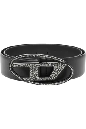 Diesel Dames, Accessoires, Zwart, Maat: 90 CM Leer