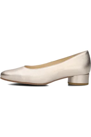 Hassia Dames, Schoenen, Geel, Maat: 38 1/2 EU Linnen
