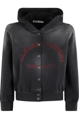 Alexander Wang Dames, Sweatshirts & Hoodies, Zwart, Maat: S Katoen