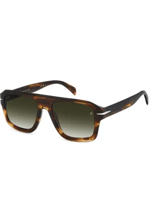 DB EYEWEAR BY DAVID BECKHAM Heren, Accessoires, Bruin, Maat: 54 MM