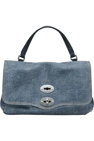 Zanellato Dames, Tassen, Blauw, Maat: ONE Size Denim