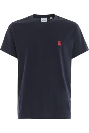 Burberry Heren, Tops, Blauw, Maat: XL Katoen