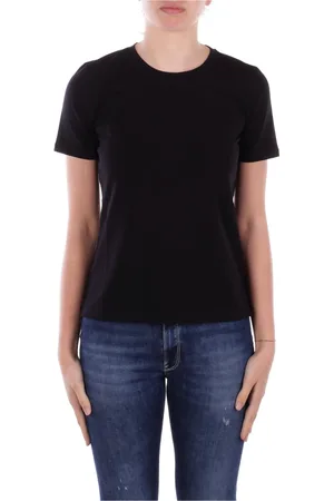 Max Mara Dames, Tops, Zwart, Maat: XL Katoen